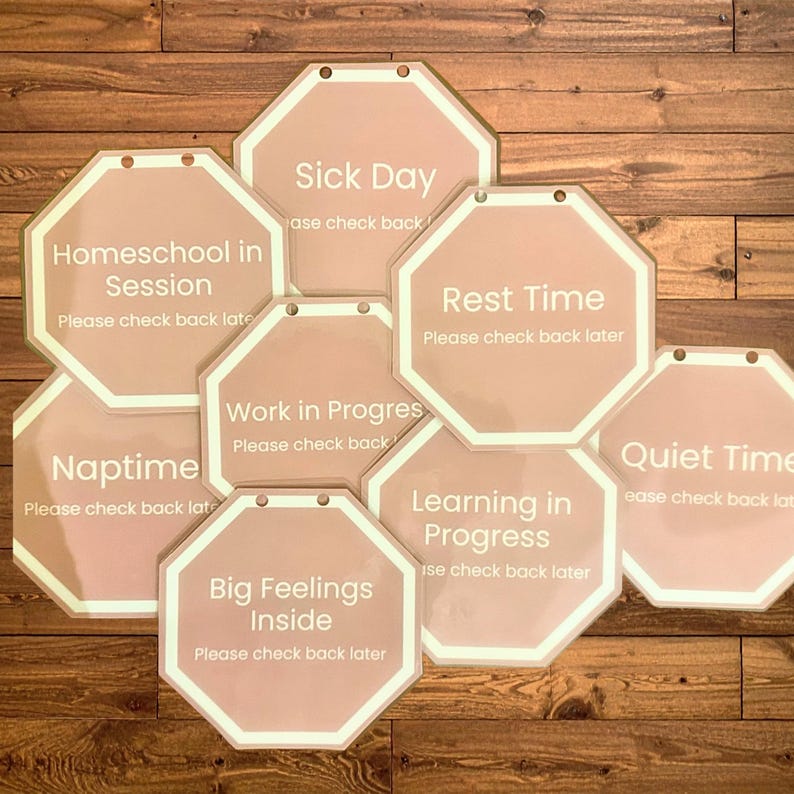 Homework Time Sign Printable Door Signs for Kids | Homeschool, Quiet Time (digital ...