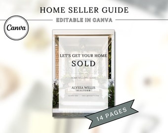 Home Seller Guide: Real Estate Marketing Template (Canva Editable)