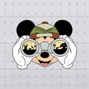 Mouse Safari SVG, clipart, digital file