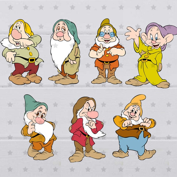 Dwarf SVG, clipart, digital file