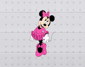 Mouse balletto SVG, clipart, file digitale