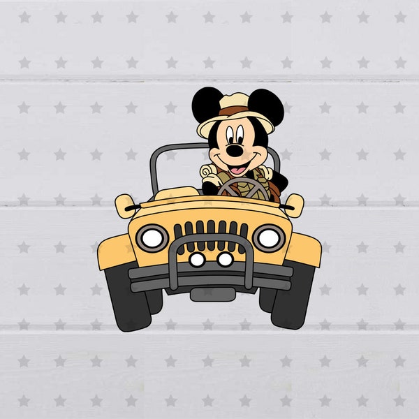 Mouse Safari SVG, clipart, digital file