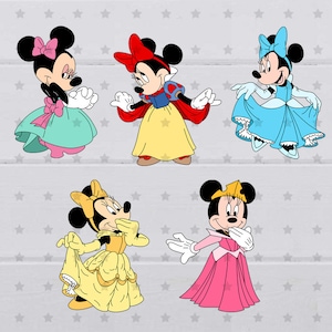 Mouse princess SVG, clipart, digital file