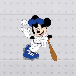 Ratón Béisbol SVG, imágenes prediseñadas, archivo digital