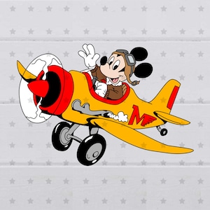 Mouse Airplane SVG, clipart, digital file