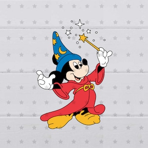 Mouse sorcerer SVG, clipart, digital file