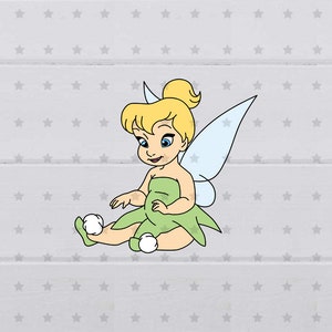 Baby Tinker outline SVG, clipart, digital file