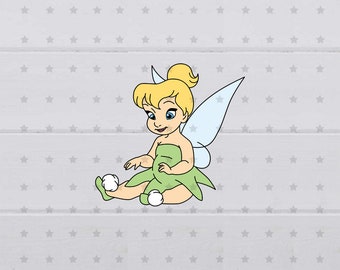 Baby Tinker outline SVG, clipart, digital file