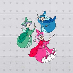Fairy godmother SVG, clipart, digital file