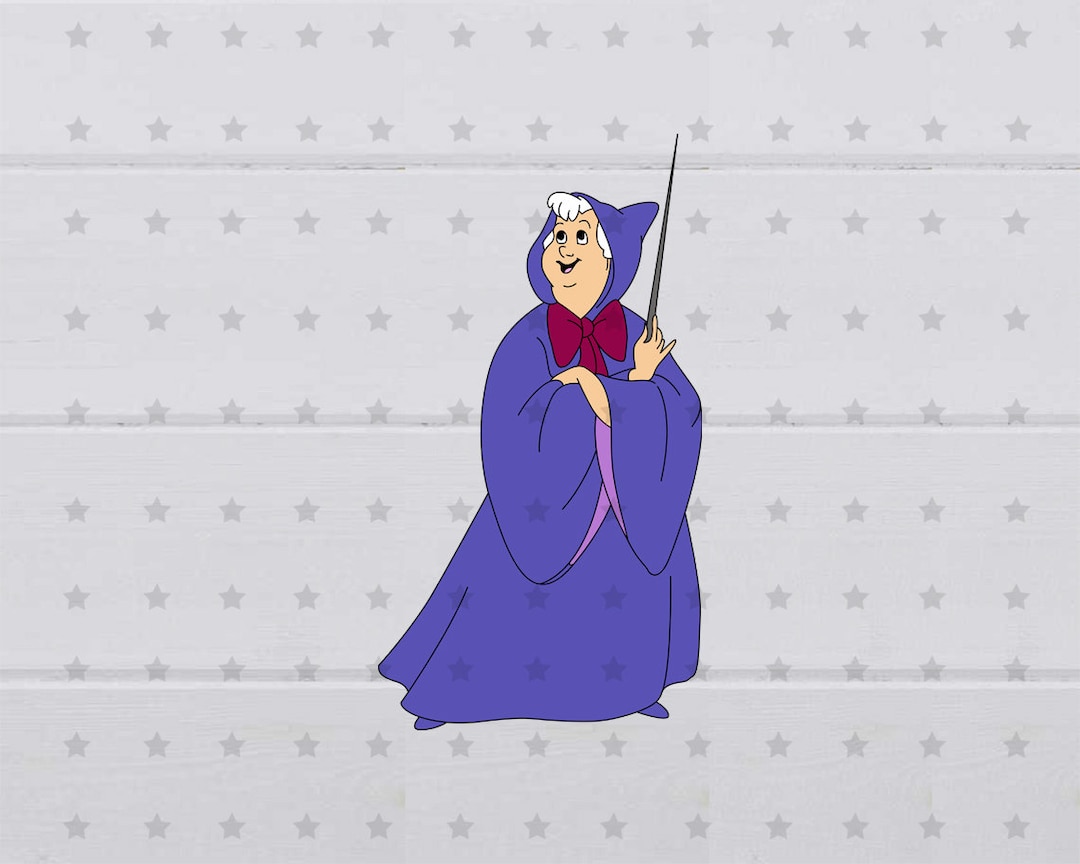 Fairy Godmother SVG, Clipart, Digital File - Etsy