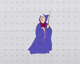 Fairy Godmother SVG, clipart, digital file
