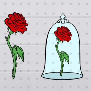 Rose SVG, clipart, digital file