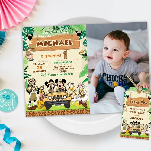Kids Birthday Invitation Template Printable Kids Birthday - Etsy