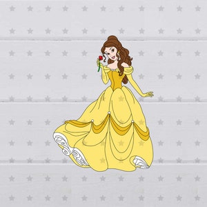 Princess SVG, clipart, digital file