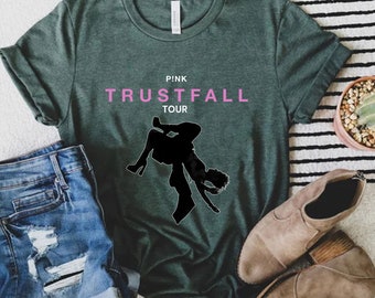 Pink Trustfall Tour Dates 2023 Merch T-Shirt