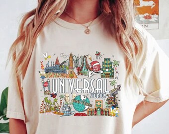 Disney Universal Studios Comfort Colors® Shirt, Universal Studio Trip Shirt, Disney Family Trip Shirt, Disneyworld Shirt, Disneyland Shirt