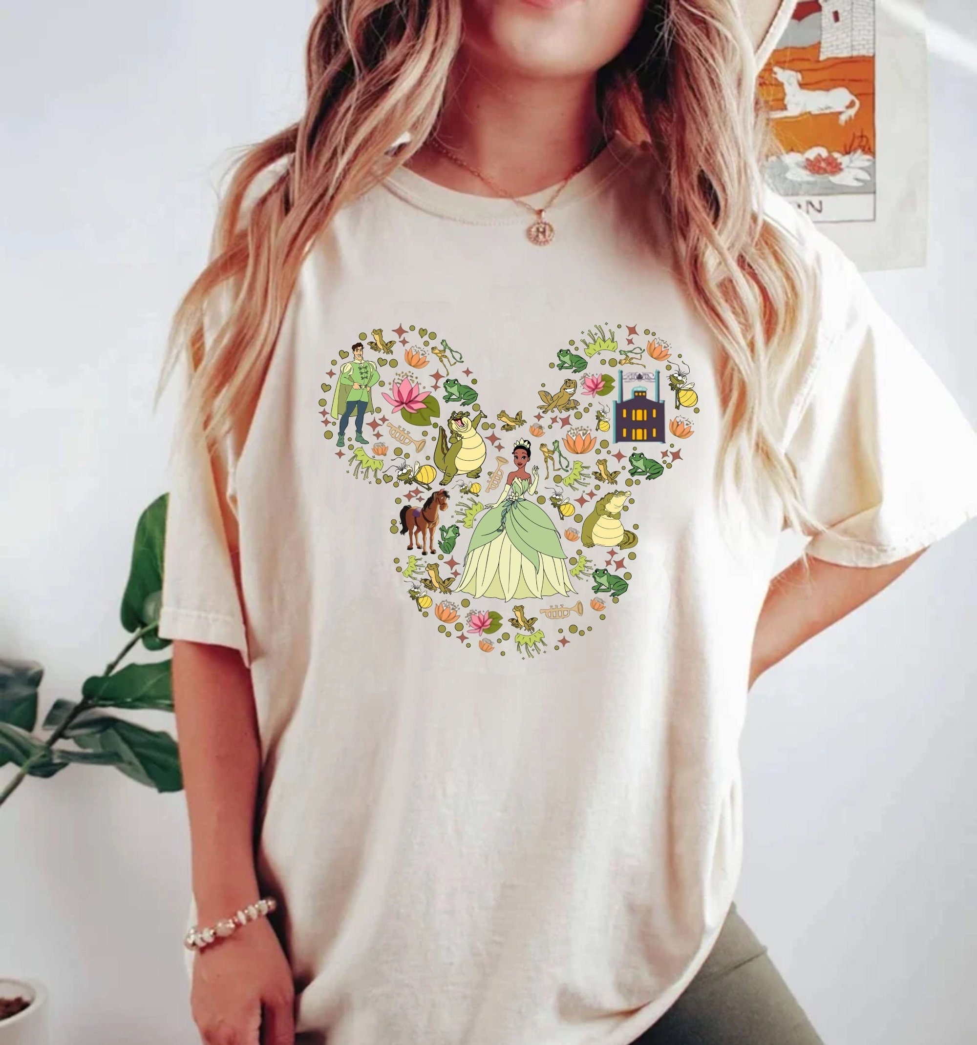 Tiana Mickey Head Shirt, Disney Tiana Shirt, Tiana Princess Shirt
