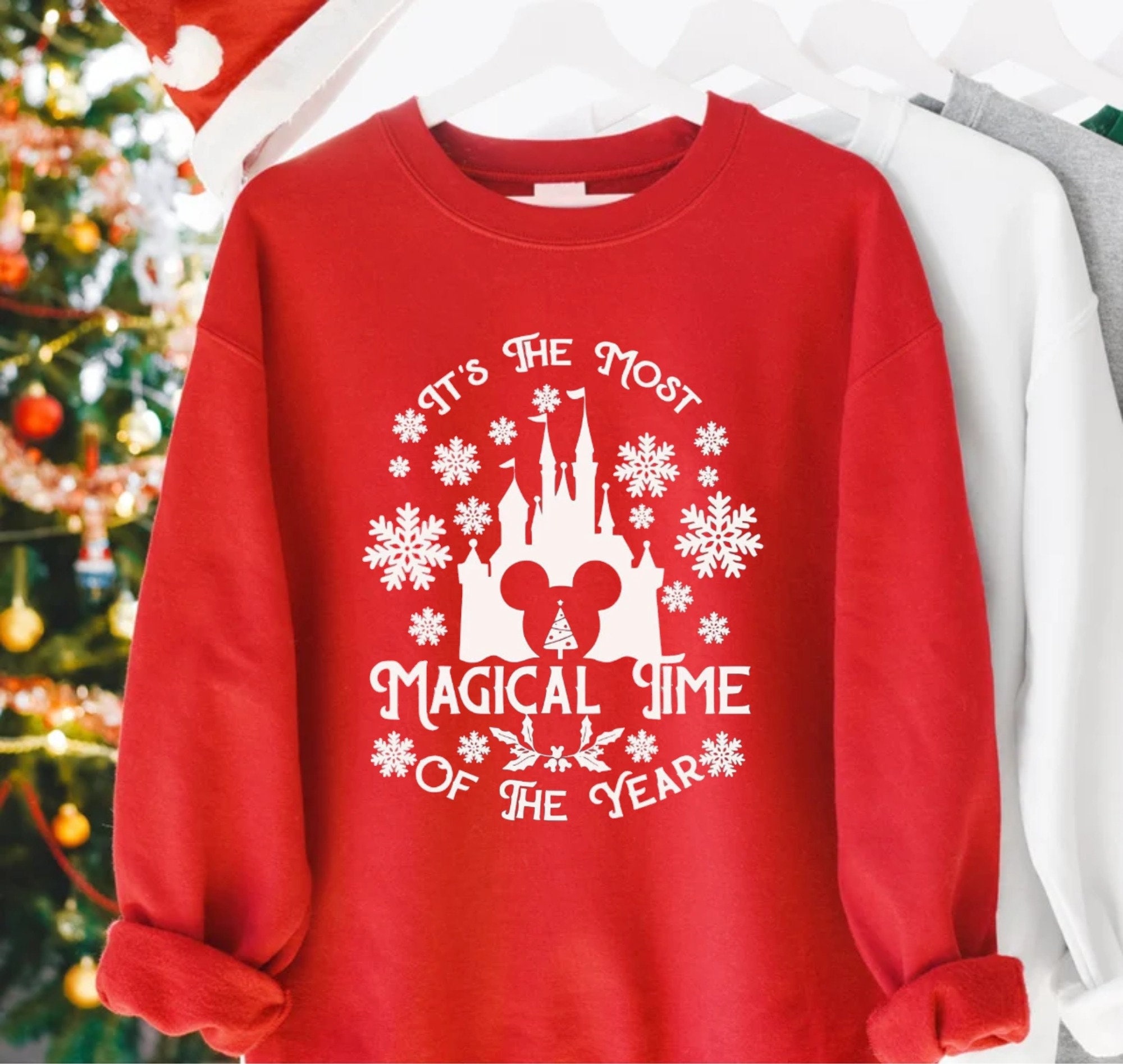 Discover Disney Most Magical Time Christmas Sweatshirt