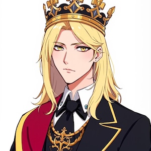 Male VTuber PNG Avatar | Premade VTuber Model | PNGtuber Male | Anime Boy VTuber | Transparent PNG Character for Streaming