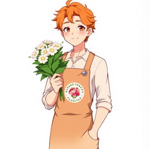 Male VTuber PNG Avatar | Premade VTuber Model | PNGtuber Male | Anime Boy VTuber | Transparent PNG Character for Streaming