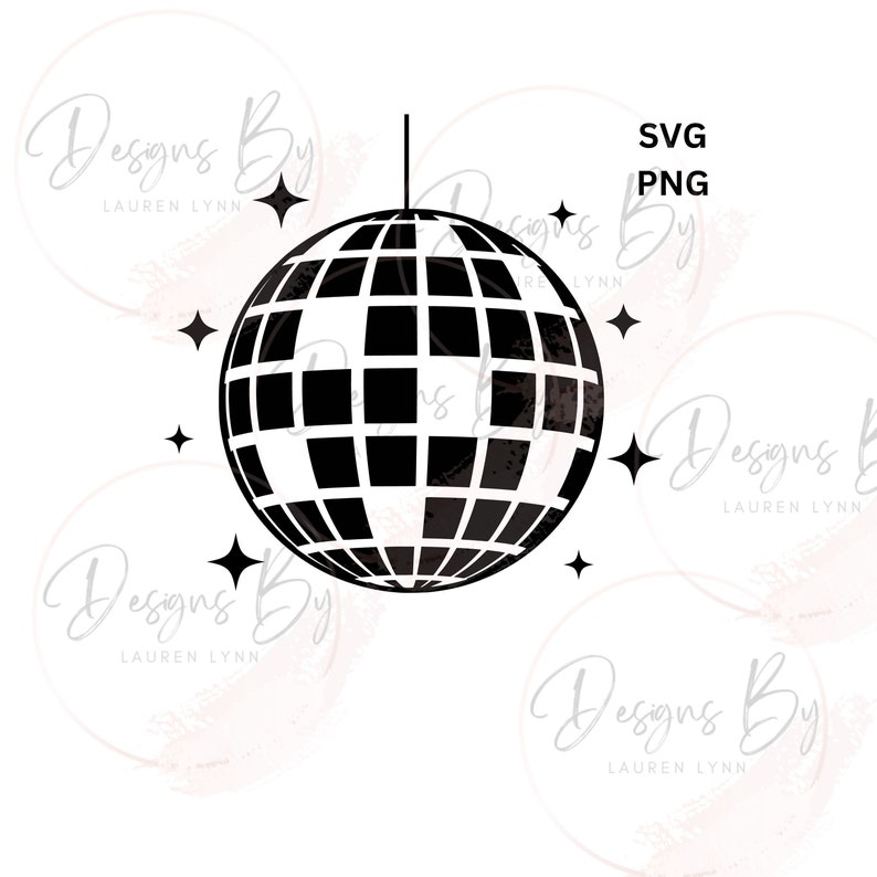 Disco Ball Svg Disco Ball Png Disco Svg Svg Files for Etsy