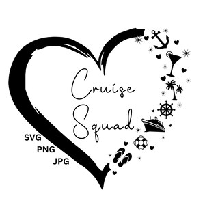 Cruise Svg, Cruise Squad Svg, Cruise Svg Shirt, Cruise Ship Svg, Svg Files for Cricut