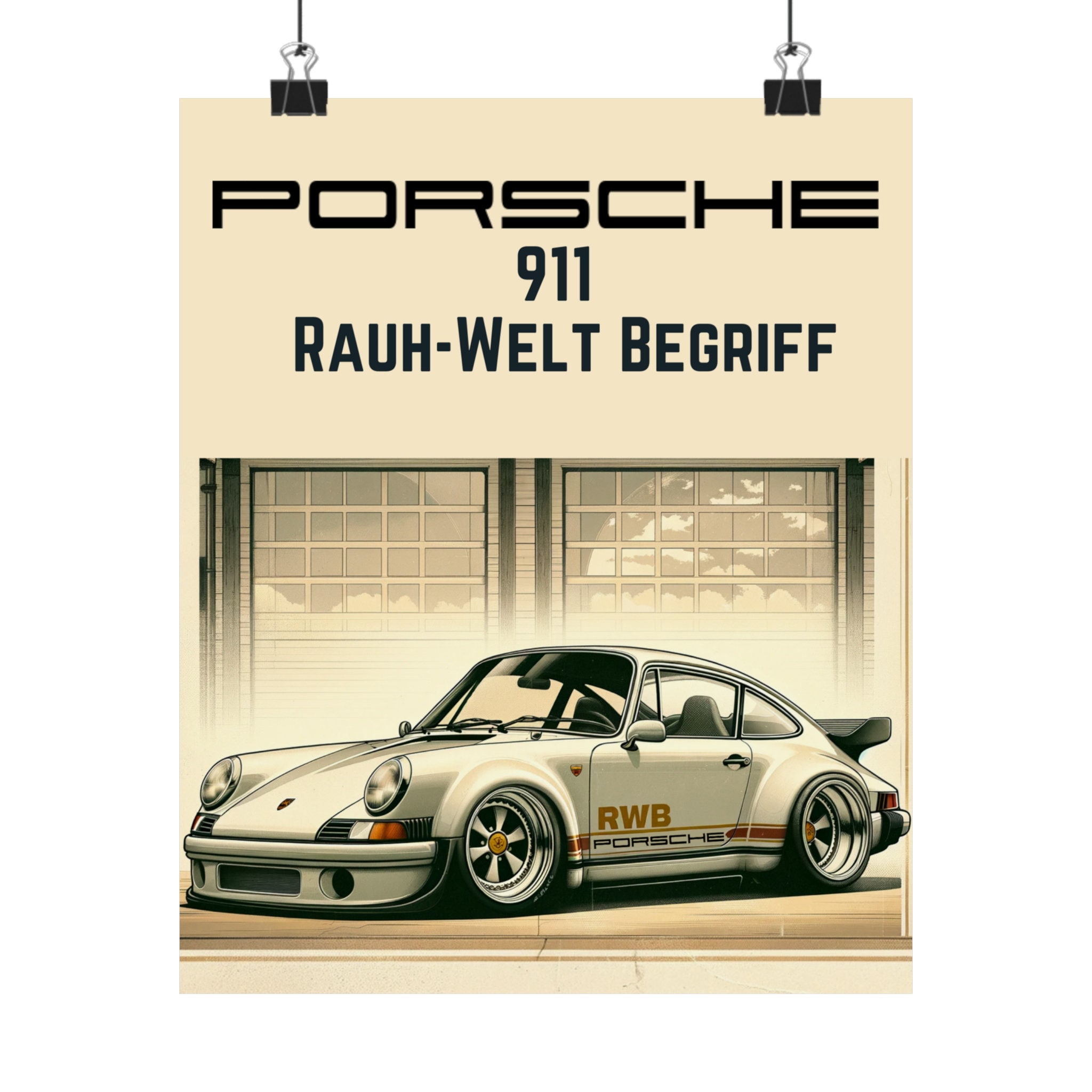 Rwb Porsche Poster Canada