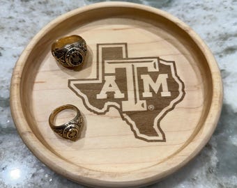 Texas A&M Ring Dish