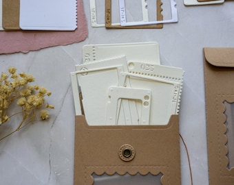 Embellishment Bundle 18 pieces for Journal Collage Ephemera Scrapbook