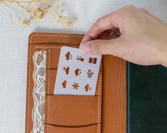 Weather Icon Stencil for Bullet Journals and Planners