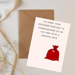 December Birthday Card