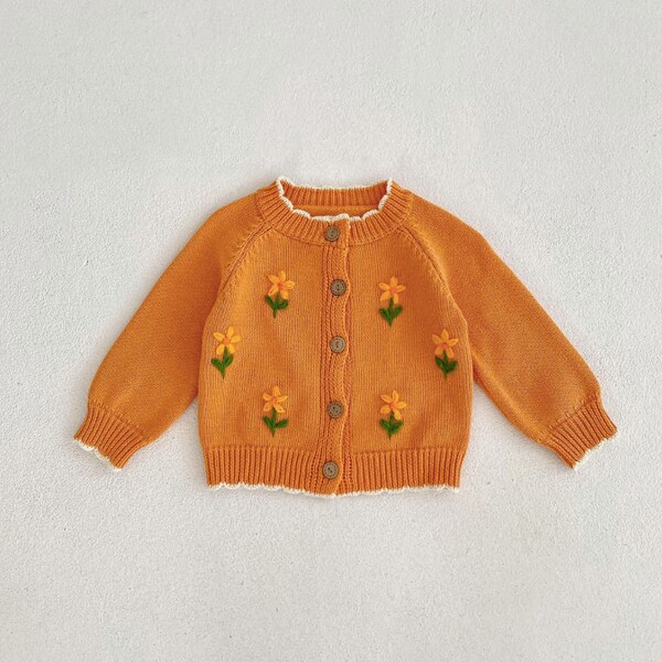 Baby Girl Sweater Etsy