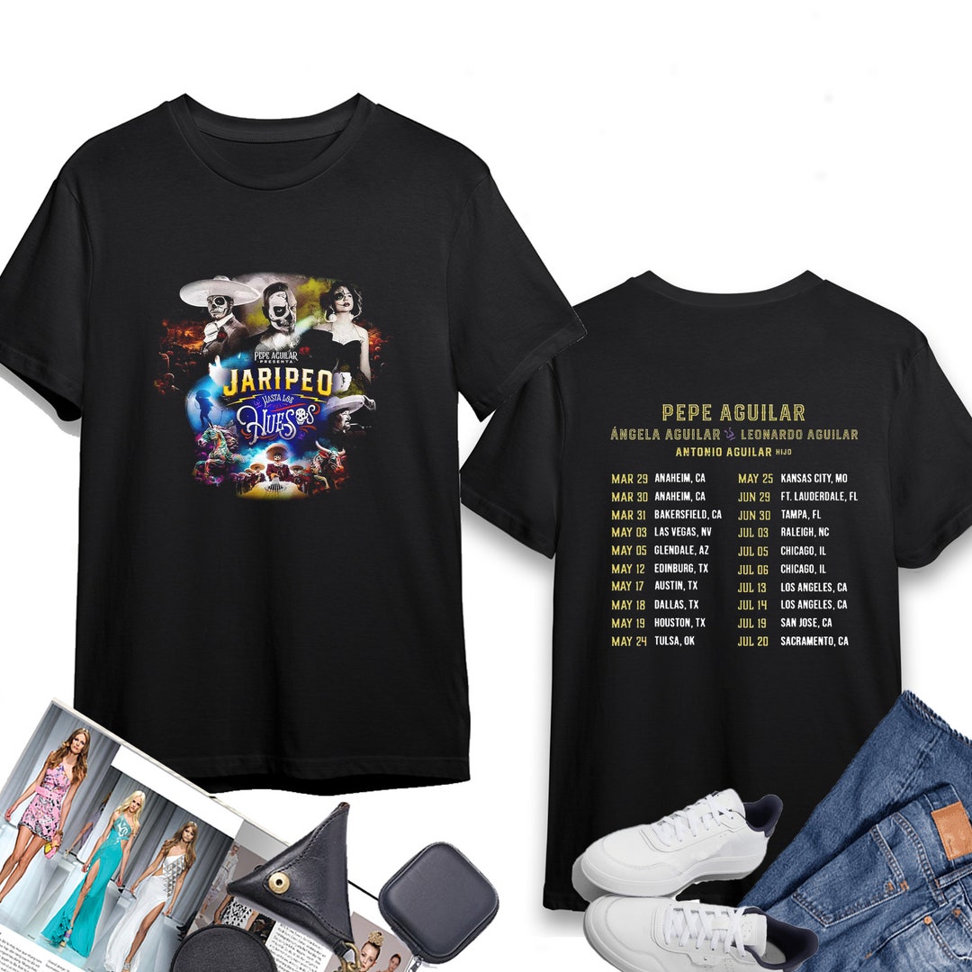 Pepe Aguilar Jaripeo Hasta Los Huesos Tour 2024 Shirt Pepe Etsy
