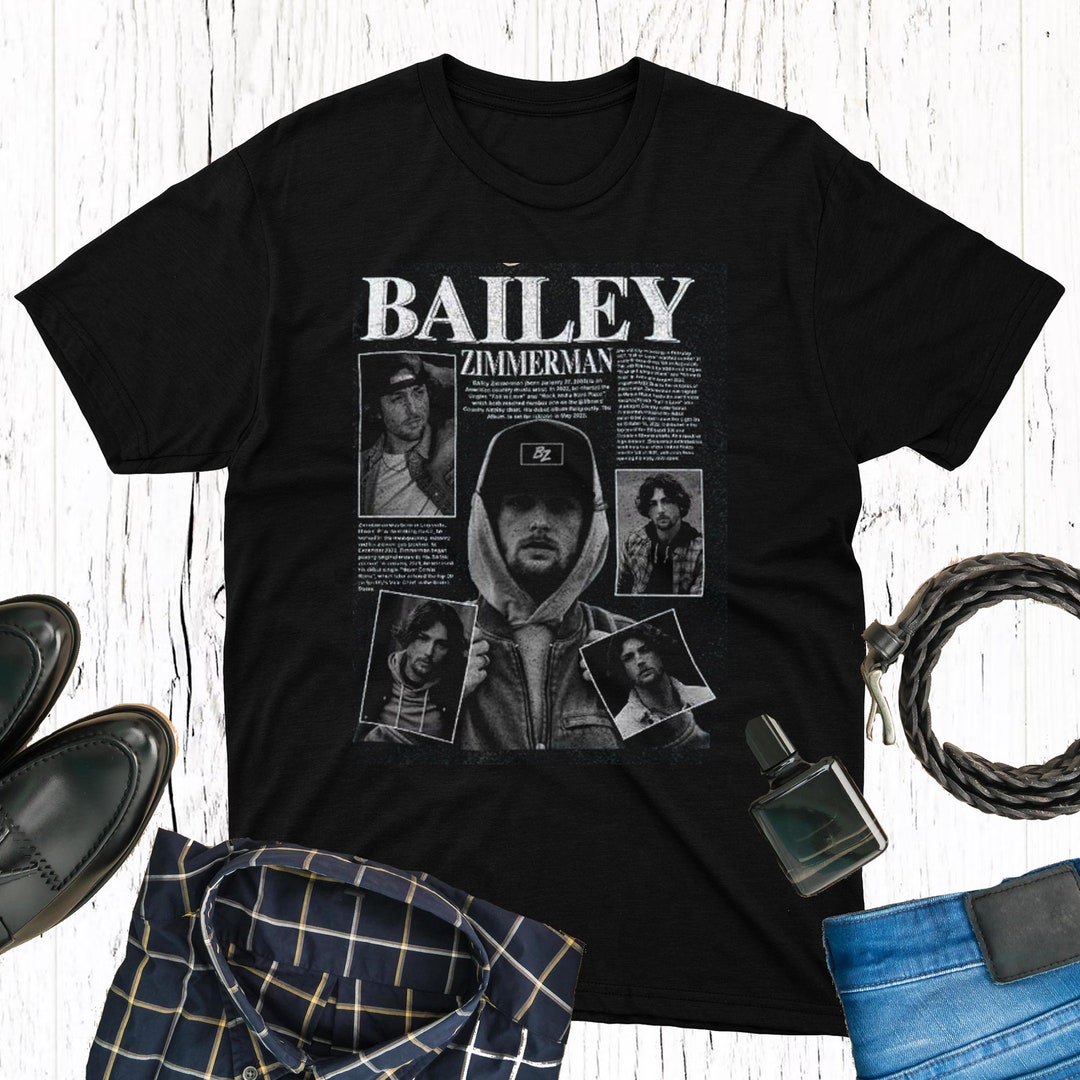 Zimmerman Country Music Shirt Bailey Zimmerman Concert Merch Etsy