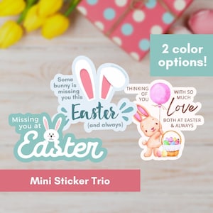 Ostern Mini Aufkleber – Erinnerung an den Verlust des Babys (mattes Scrapbooking Sticker Set)