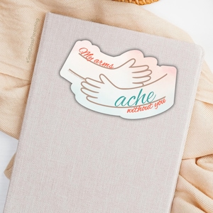 Autocollants d'un être cher disparu, Bras vides, Deuil et perte, Citation de bébé ange, Mémorial de fausse couche, 1 personne sur 4, Perte d'un bébé, Mère en deuil, PEID