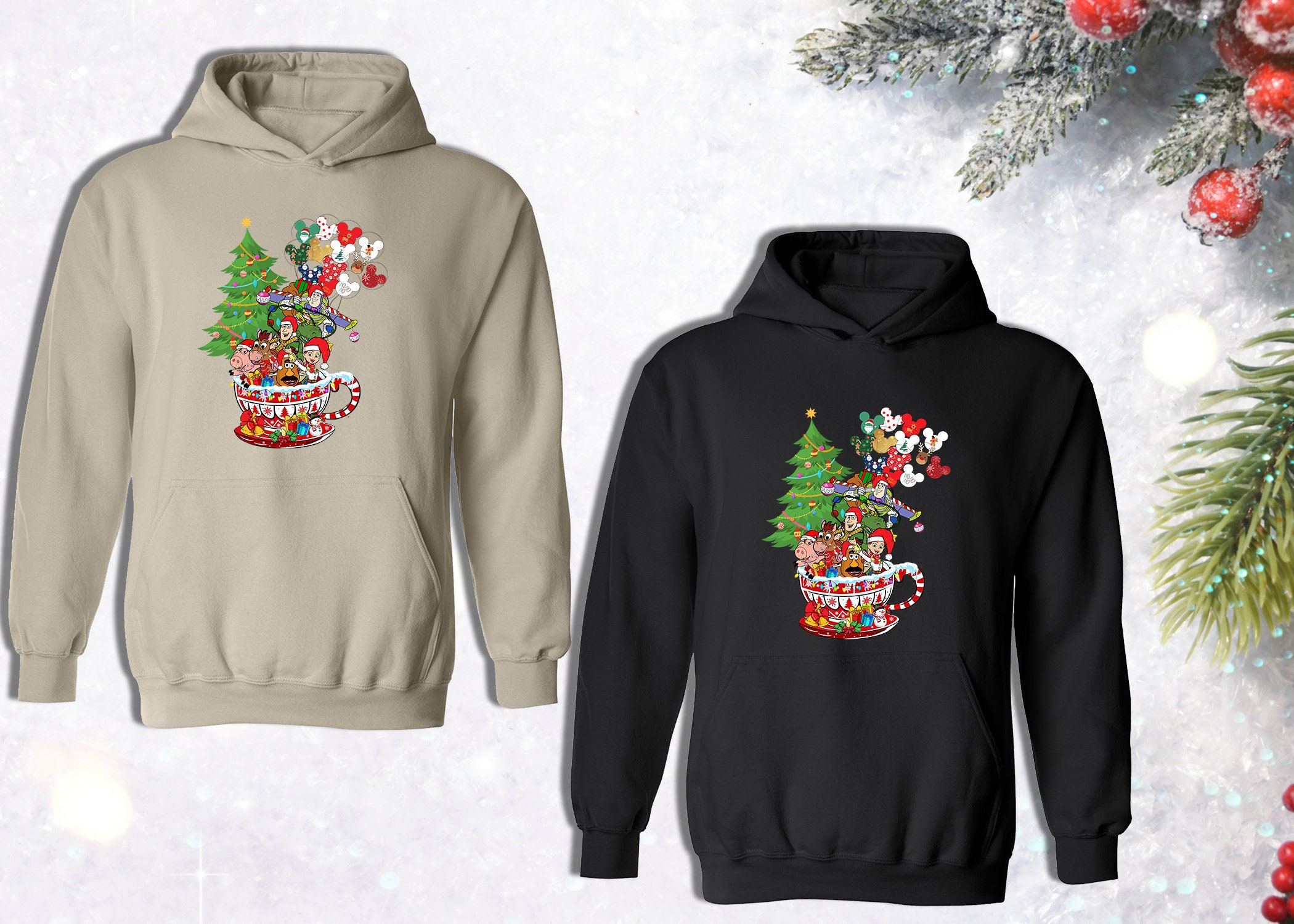 Discover Toy Story Weihnachten Teetasse, Toy Story Woody Xmas Hoodie