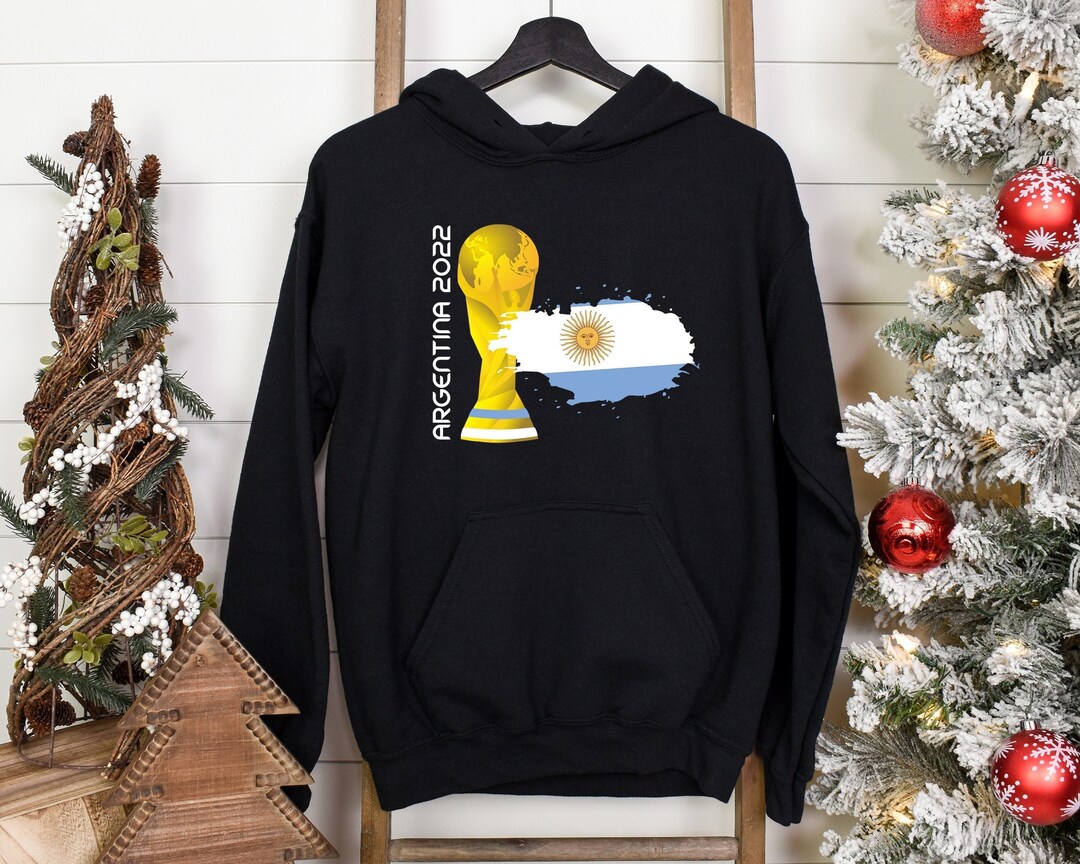 Argentina World Cup Hoodie, Qatar World Cup 2022 Sweatshirt, Argentina