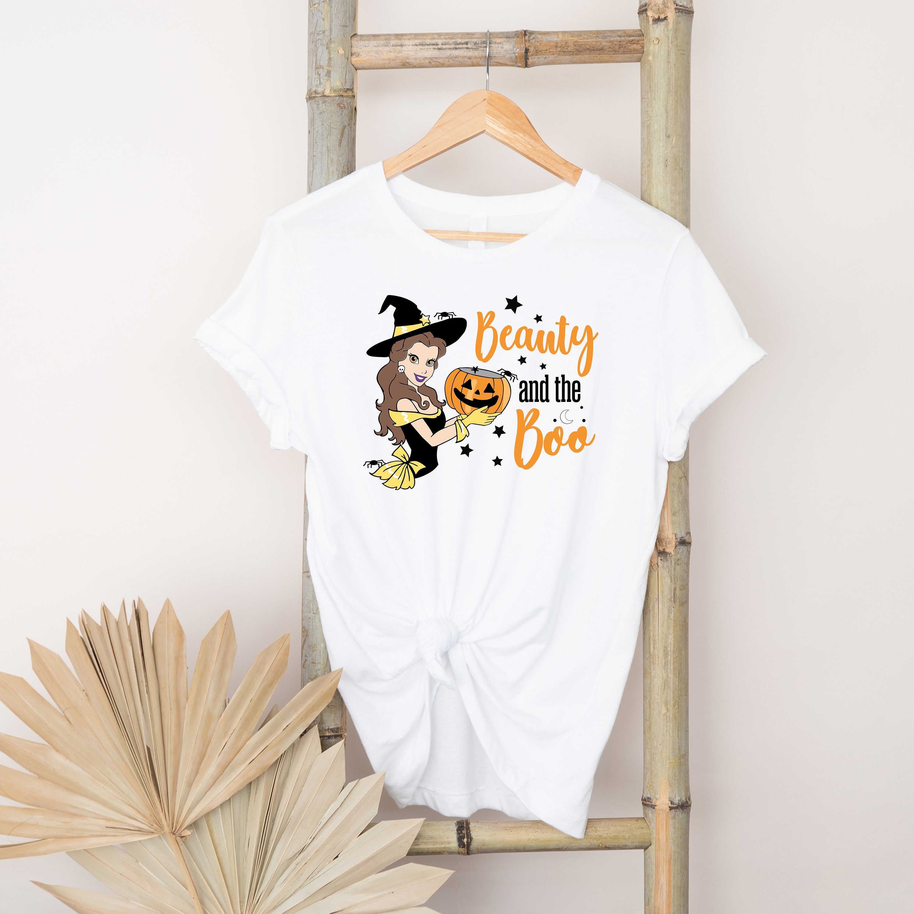 Discover Camiseta Princesa Disney Belle Halloween Hermosa Linda Vintage para Hombre Mujer