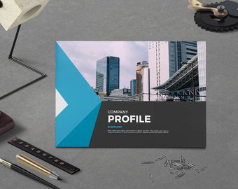 Business Brochure Corporate Editable Indesign Template A5