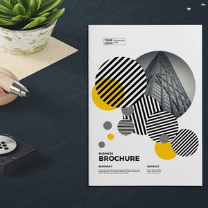 Business Brochure Template Corporate Editable Indesign Print booklet Template