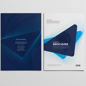 Business Brochure Corporate Editable Indesign Template