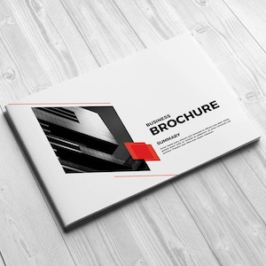 Corporate Brochure Business Editable Indesign Print booklet Template