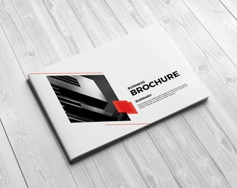 Corporate Brochure Business Editable Indesign Print booklet Template