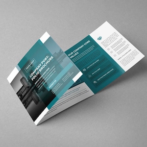 Corporate Square Trifold Brochure