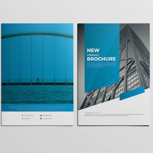 Company Profile Brochure Corporate Editable Indesign Print booklet Template