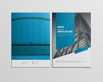 Company Profile Brochure Corporate Editable Indesign Print booklet Template