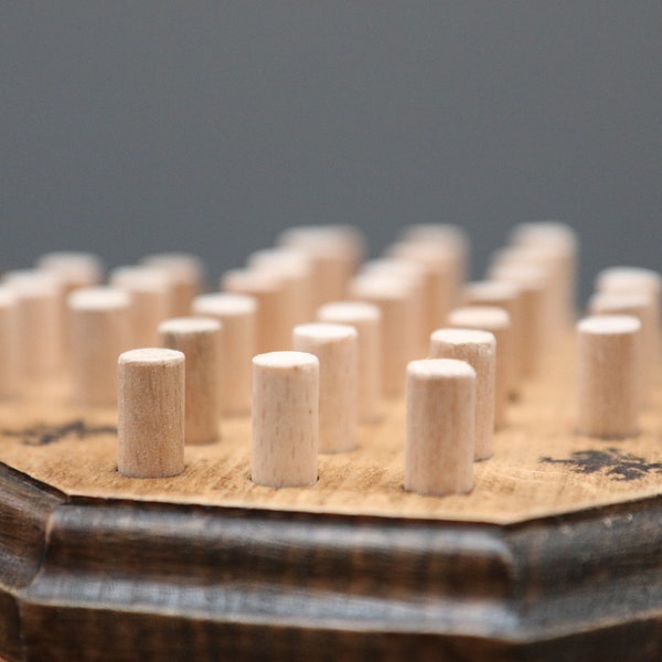 jeu en bois, jeu du solitaire