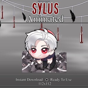 Sylus Claw Machine | Love and Deepspace | Animated | Discord Sticker | Twitch Emote |  Etc.,
