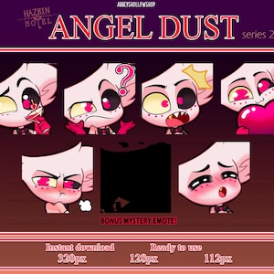 Angel dust hazbin hotel - Etsy 日本